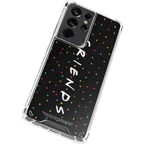 Warner Bros FRIENDS Polka Dots Galaxy S21 Ultra 5G Clear Case